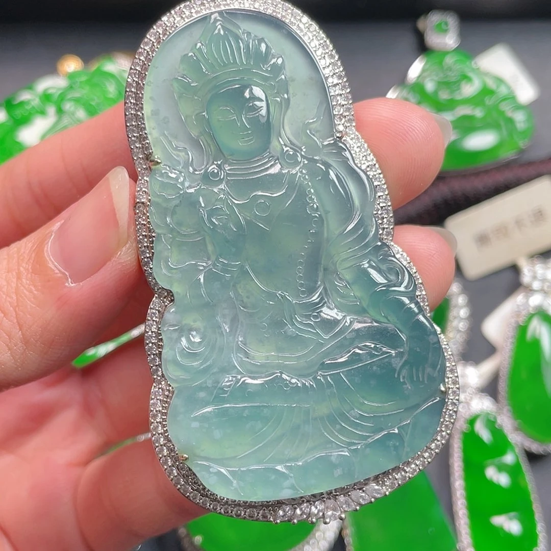 吊坠(不含链)未镶嵌翡翠