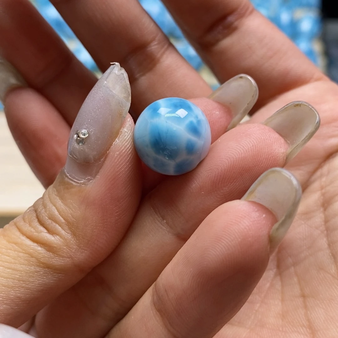 针钠钙石（海纹石）未镶嵌颈饰昕**昕