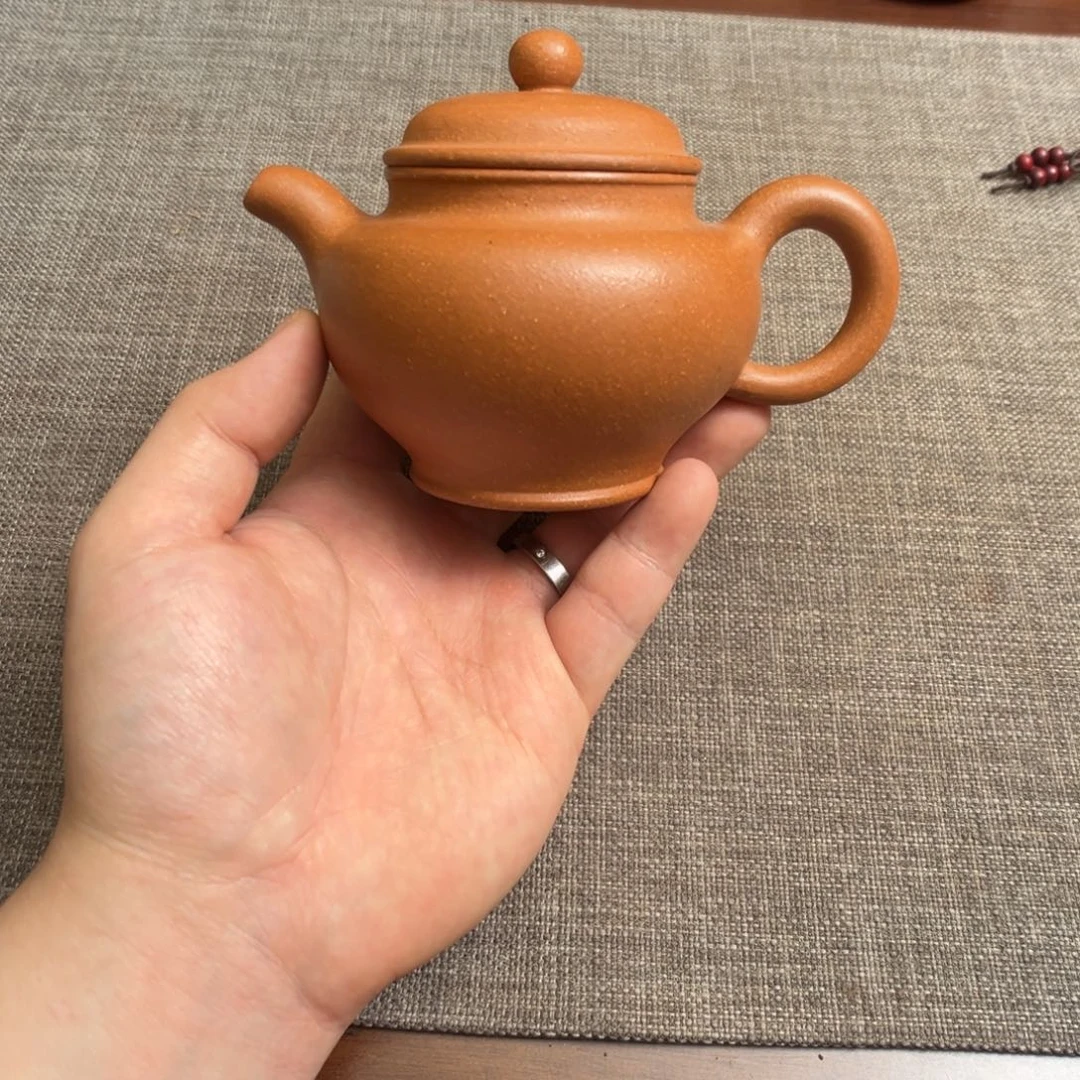 半手工 段泥 掇只壶