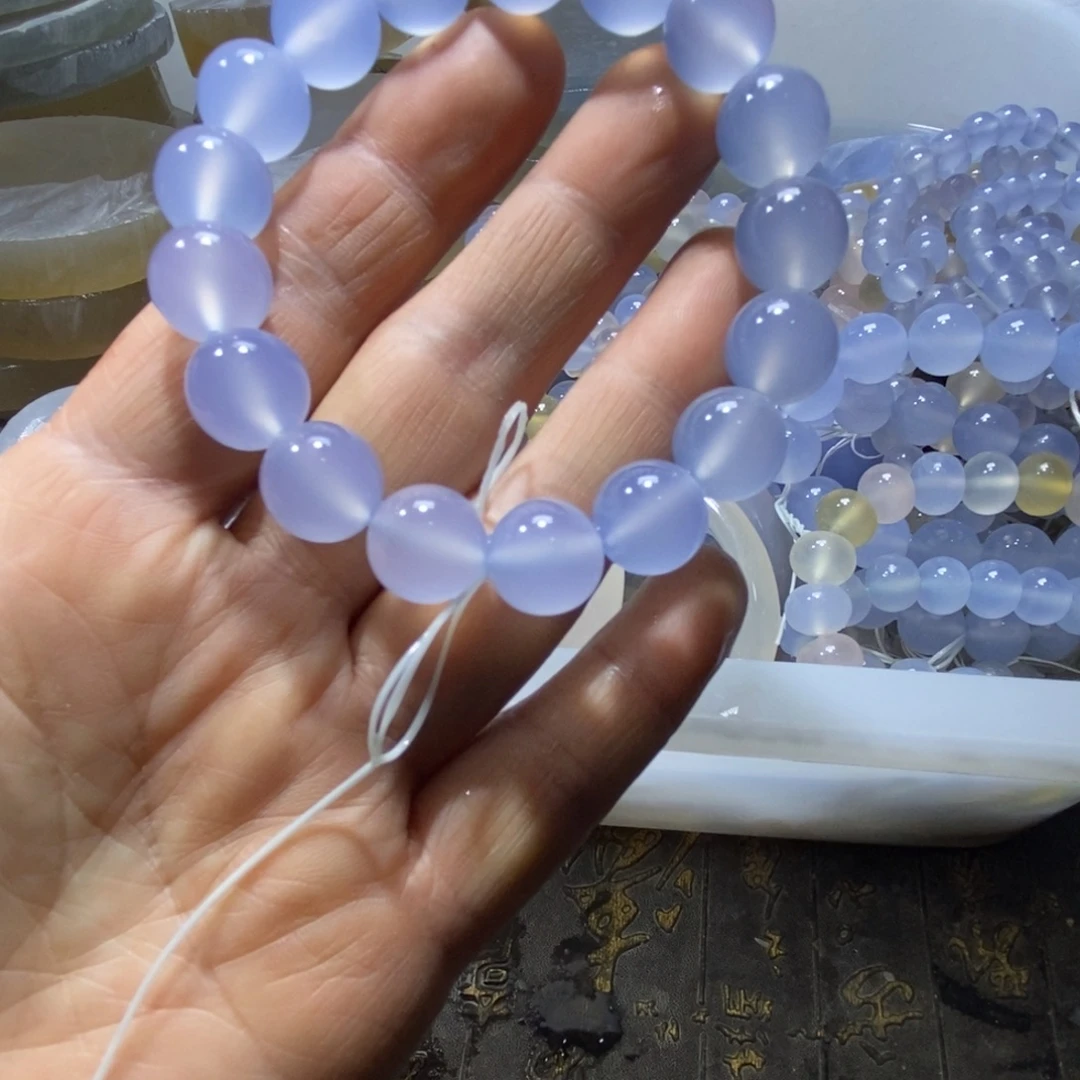 玛瑙/玉髓未镶嵌手链