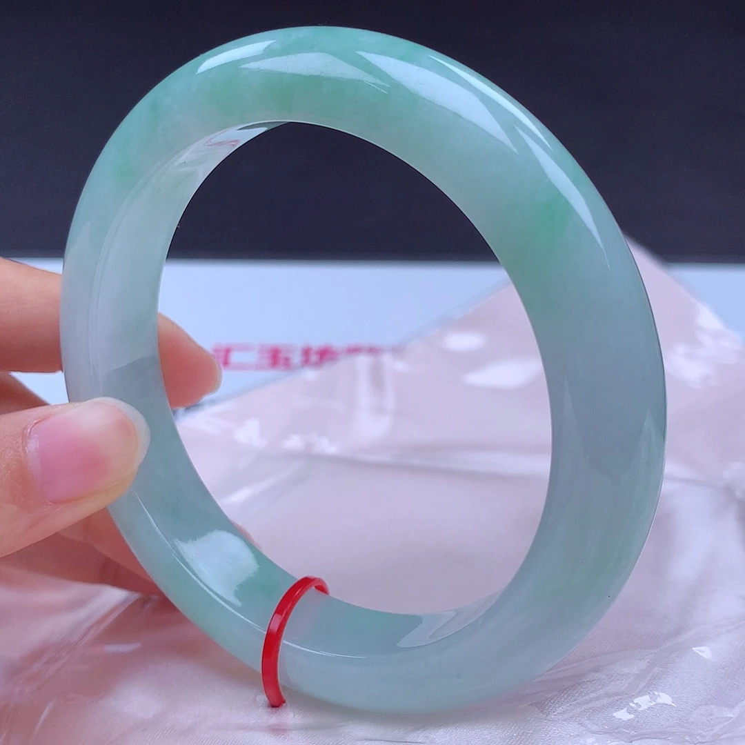 未镶嵌手镯翡翠60.8圈002027