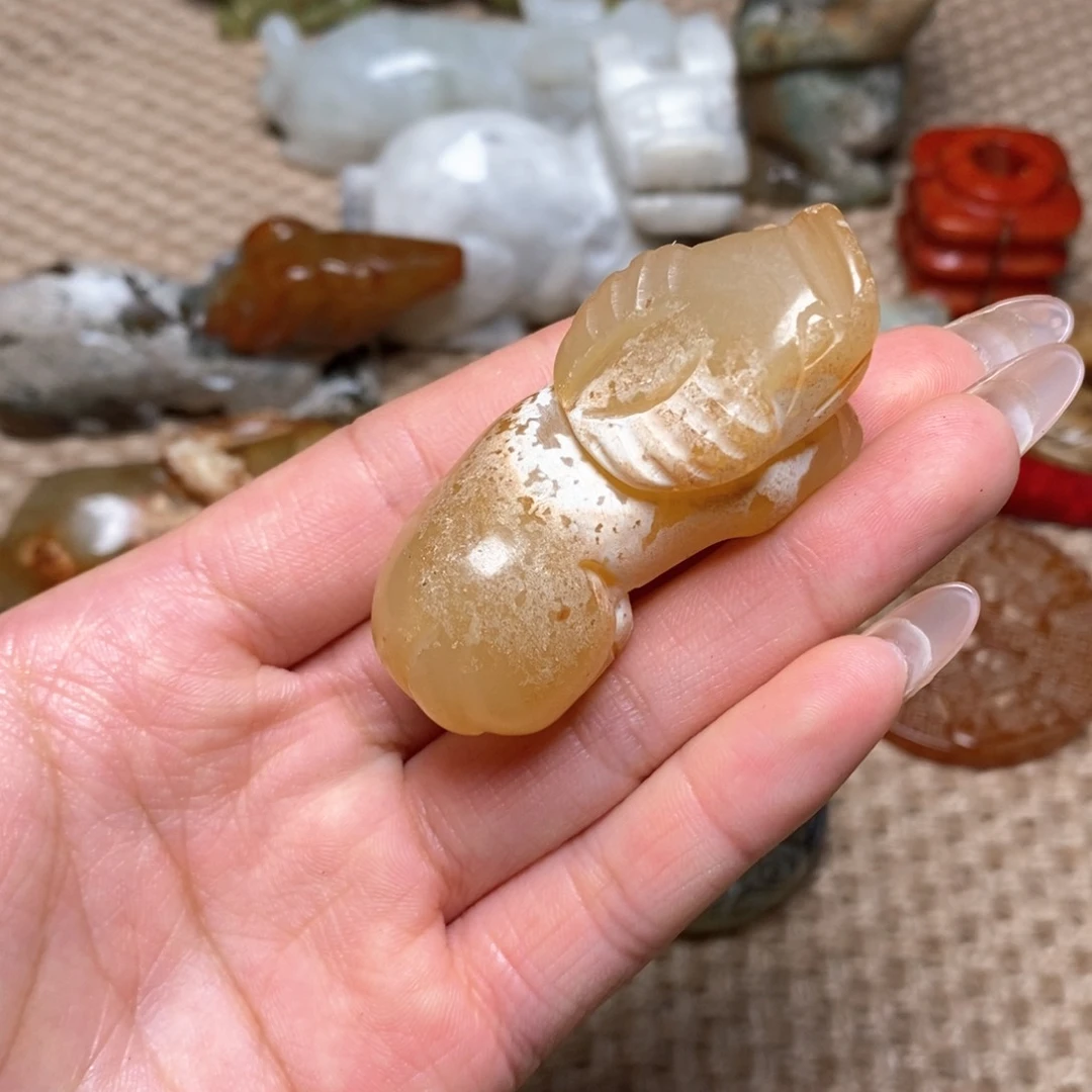 白玉菩提吊坠白玉菩提白玉菩提摆件