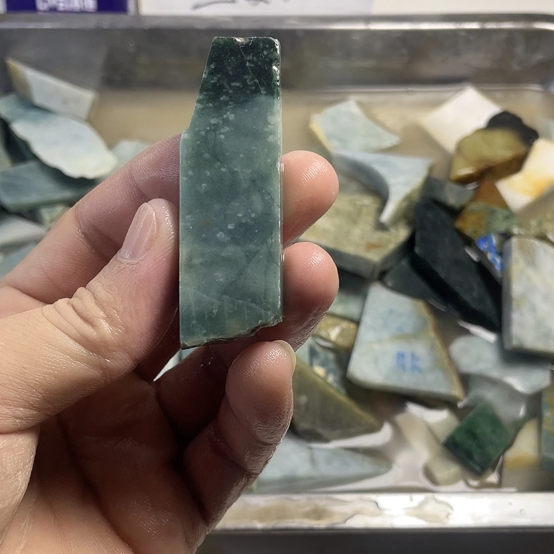 定制翡翠未镶嵌翡翠明珠翡翠定制
