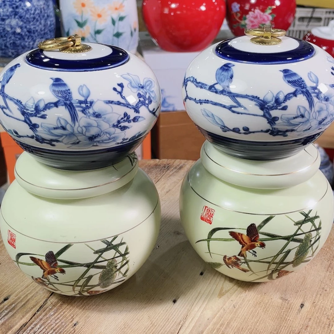 【闪购商品】罐陶瓷茶叶罐密封罐