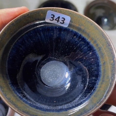茶盏原矿原釉柴烧建盏