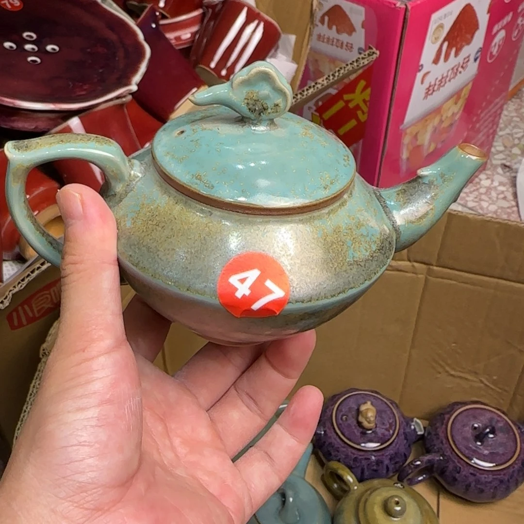 摆件郑家钧窑摆件微