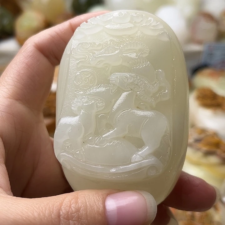 石材古青石不退换羊