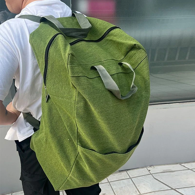 马蜂服专用背包耐磨帆布大容量双肩包抓马蜂服衣服背包