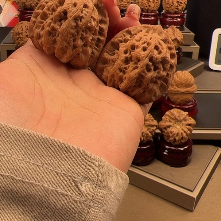 文玩核桃把件40 佛 肚 o-006