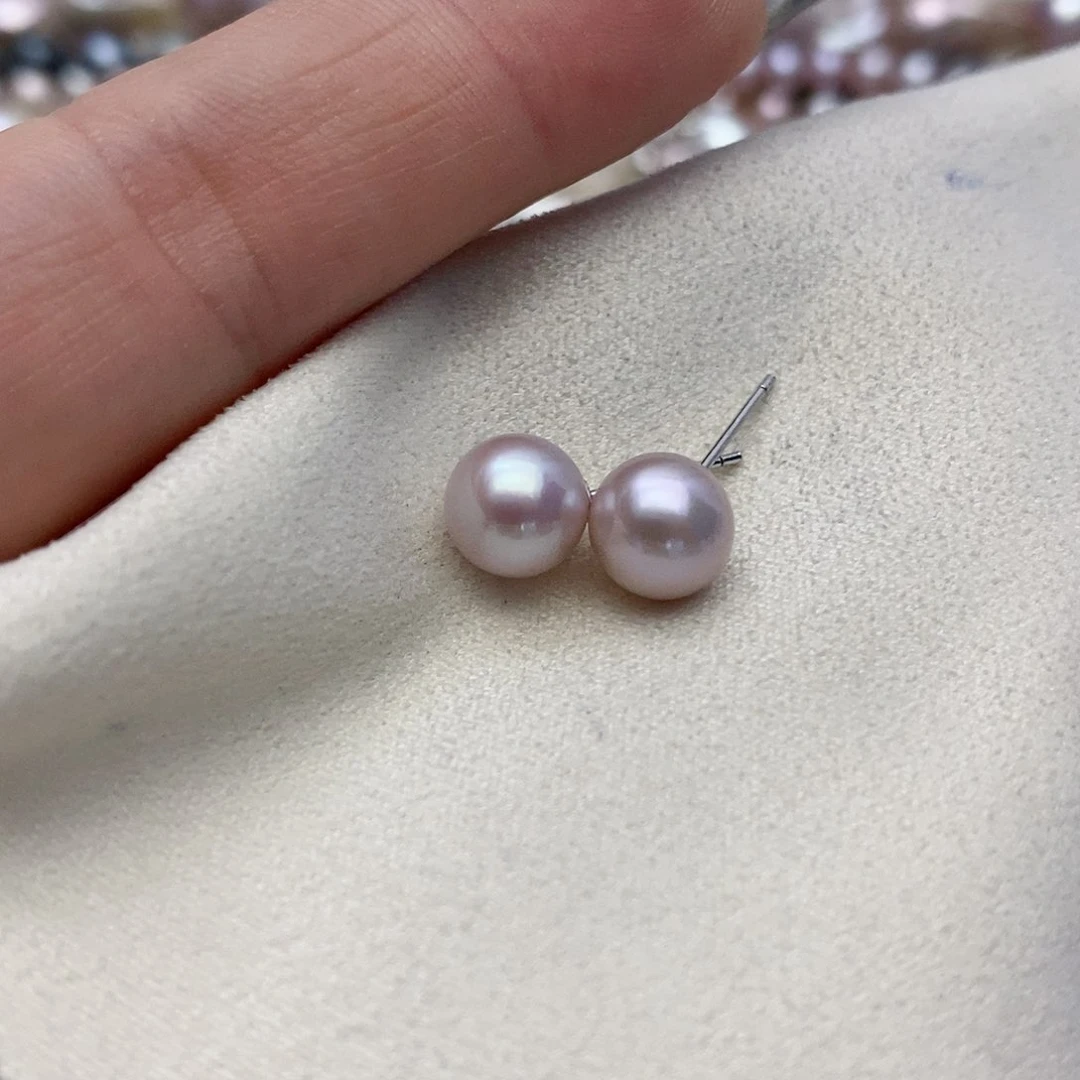 【闪购商品】银S925镶嵌淡水珍珠耳饰