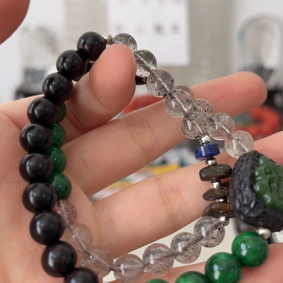 手链未镶嵌水晶矿坑