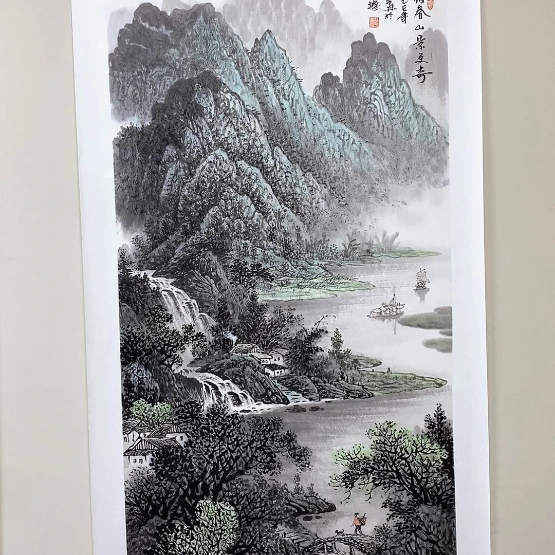 国画杜平四尺精品佳作
