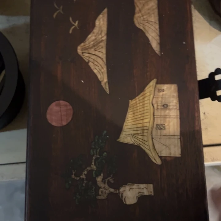 木中古工艺品，摆件