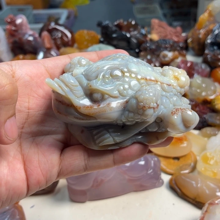 玛瑙/玉髓未镶嵌吊坠(不含链)