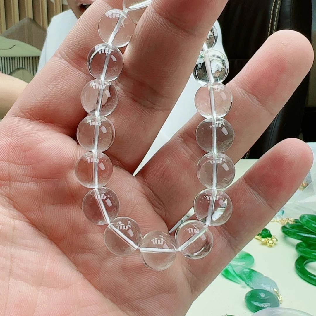 水晶吊坠(赠链)银S925镶嵌