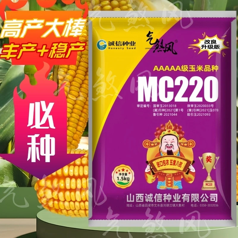 （十袋）黄金粮正品玉米品种-mc220赠送二袋发十二袋