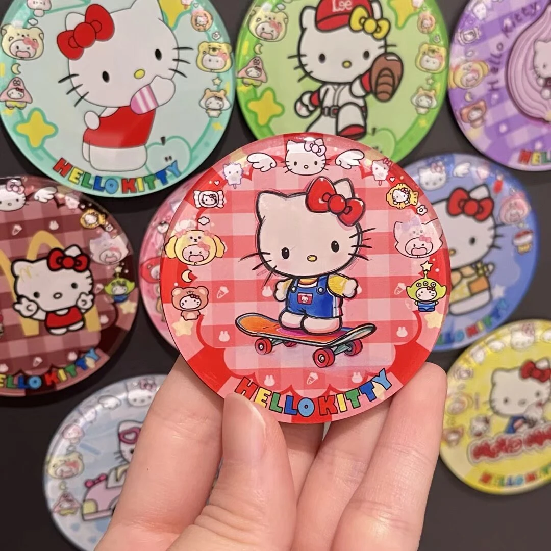 【直播拆袋】国潮卡通系列吧唧冰箱贴水晶滴胶工艺摆件磁吸款式