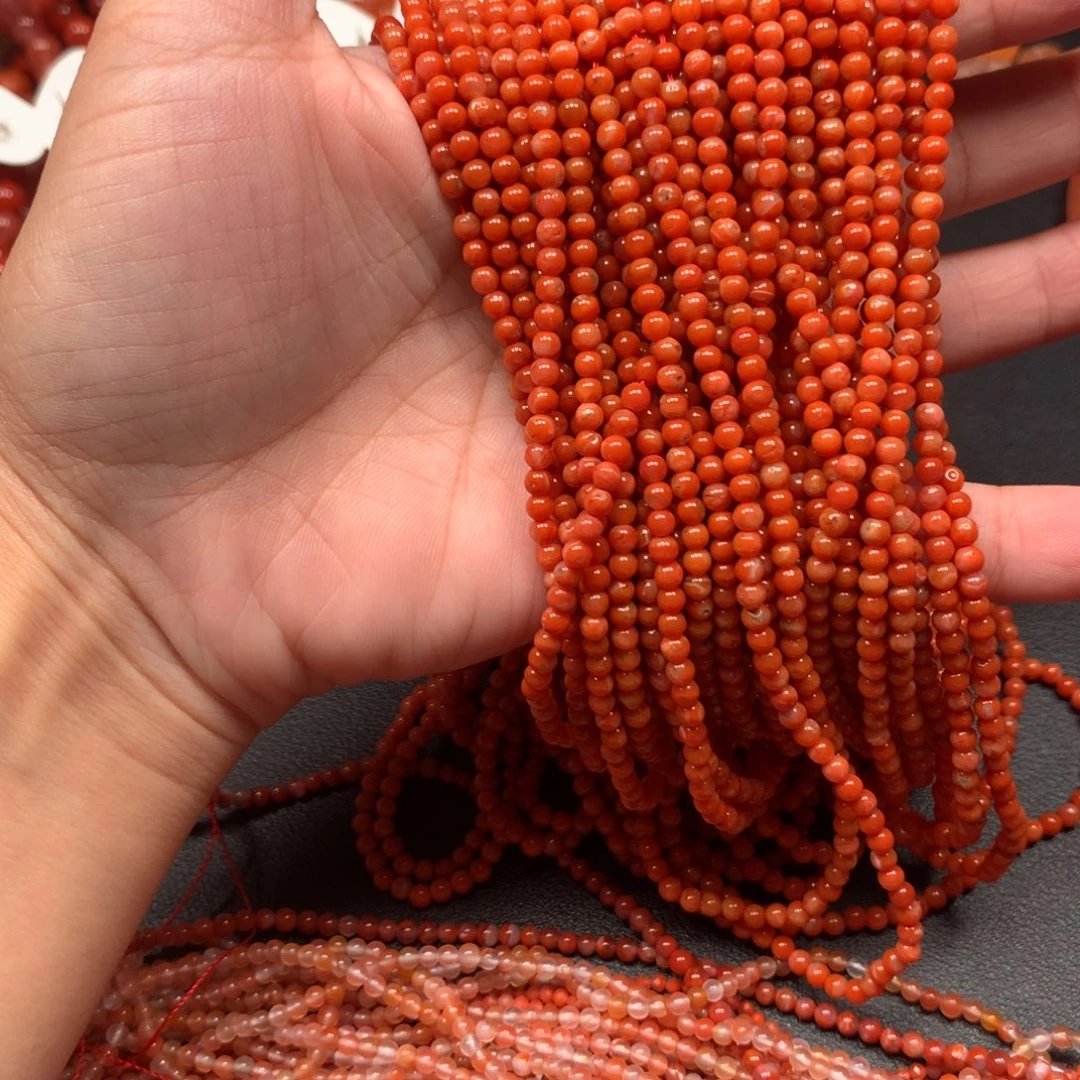 南红玛瑙未镶嵌手链3⃣️条