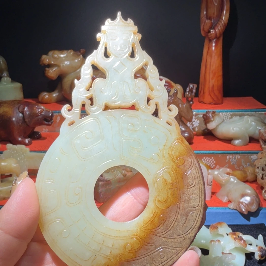 和田玉（糖玉）未镶嵌挂件