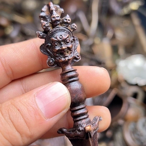 铜制文玩把玩物件