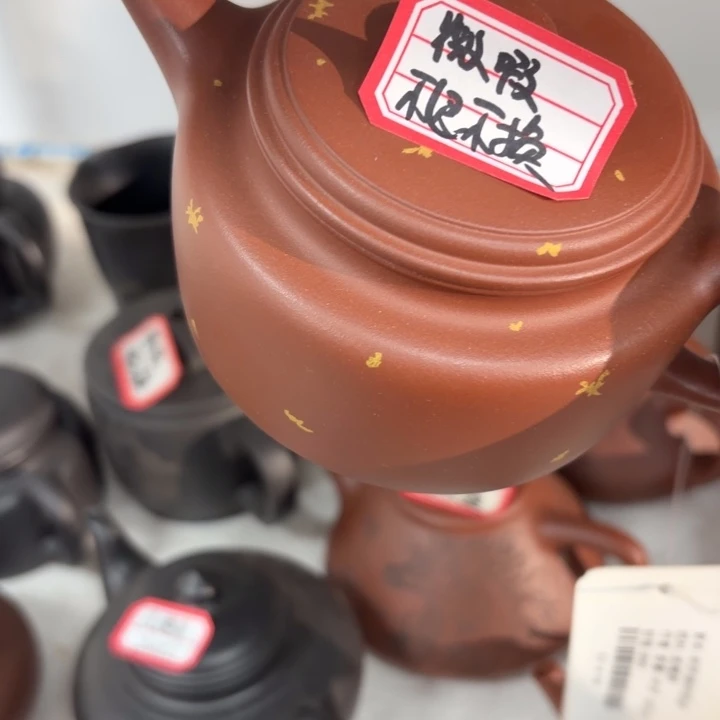 紫砂茶壶优秀！宜兴原矿底槽青