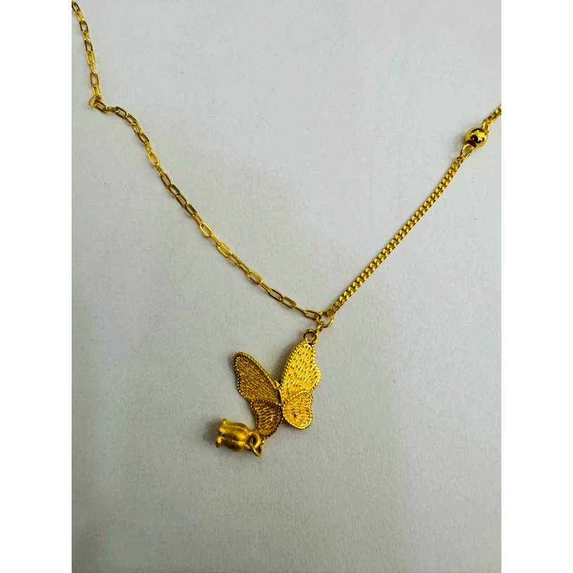 【小云专享】足金999饰品 蝴蝶套链 4.16 GP