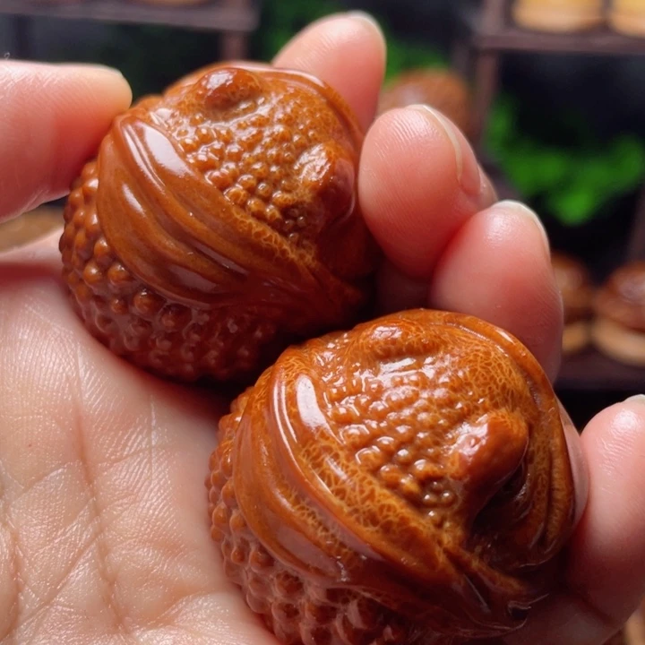 橄榄核手串/手链吞金兽3.5左右手球