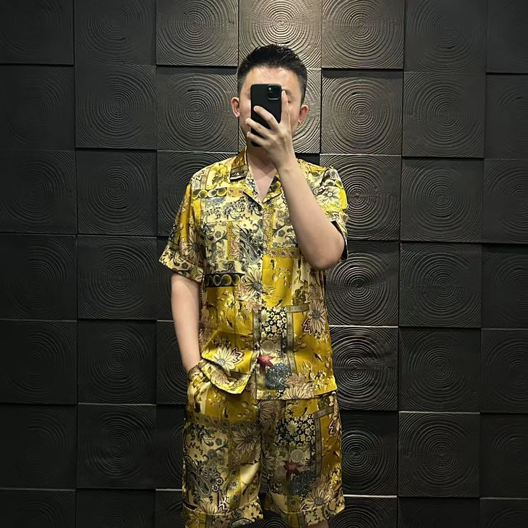 【轻奢】男士家居服薄款睡衣