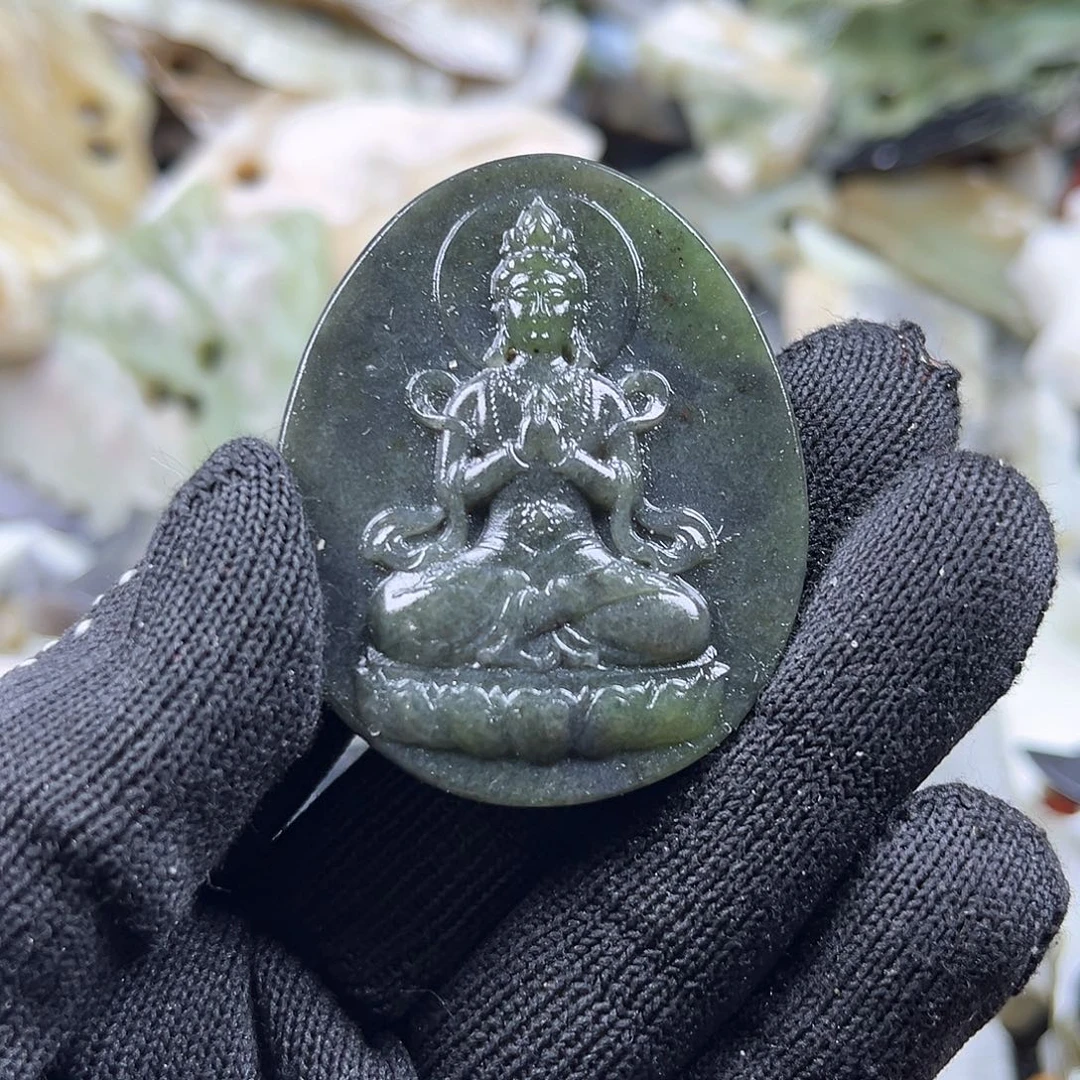 颈饰未镶嵌和田玉