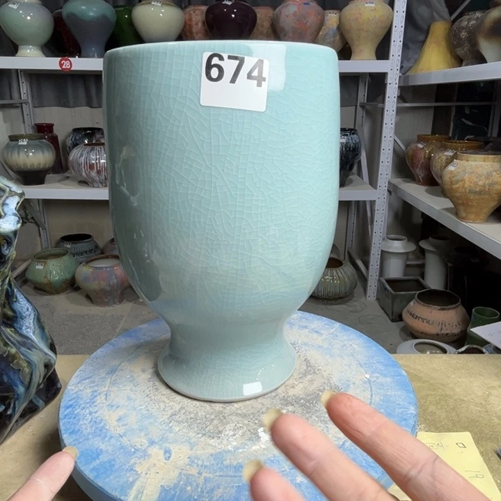 景德镇陶瓷花盆674