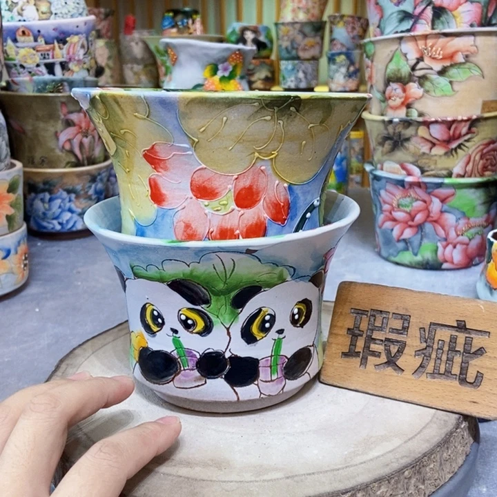 景德镇艺术手绘作品