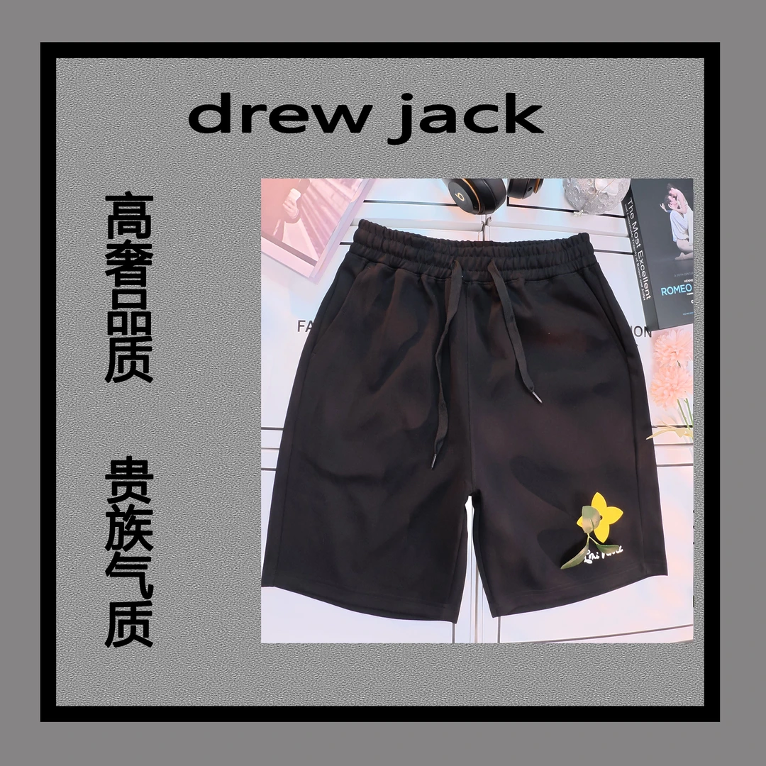 【八号链接】高街夏季设计师新款短裤--驴家小花朵-