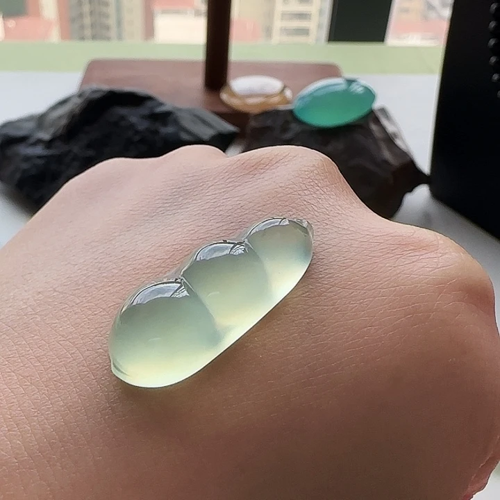 岫玉未镶嵌吊坠(不含链)岫玉