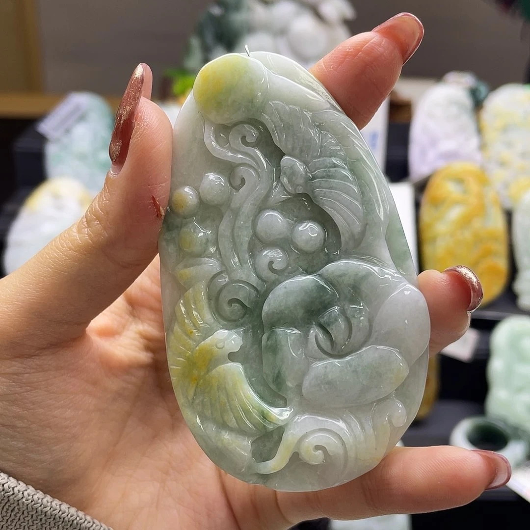 翡翠吊坠(不含链)未镶嵌