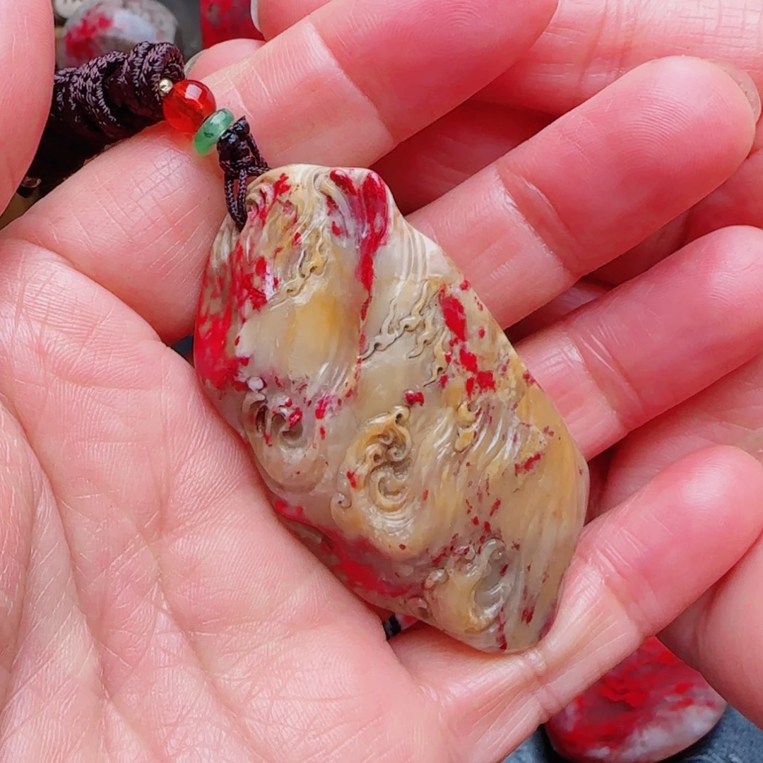 昌化鸡血石阁*昌化鸡血石