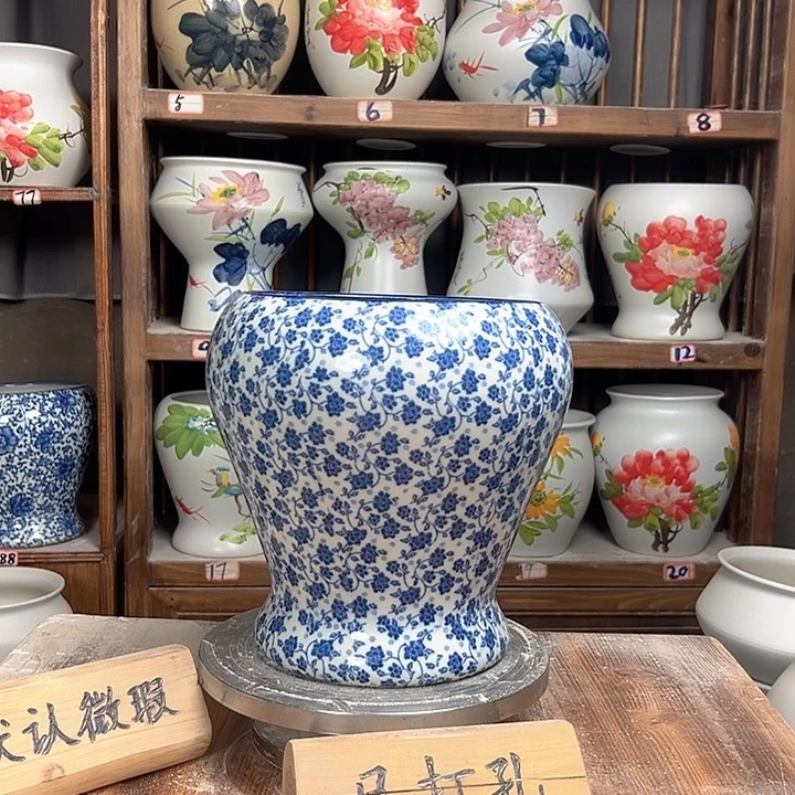 摆件鱼尾亮面星星陶瓷