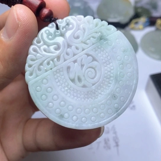 颈饰未镶嵌翡翠翡翠