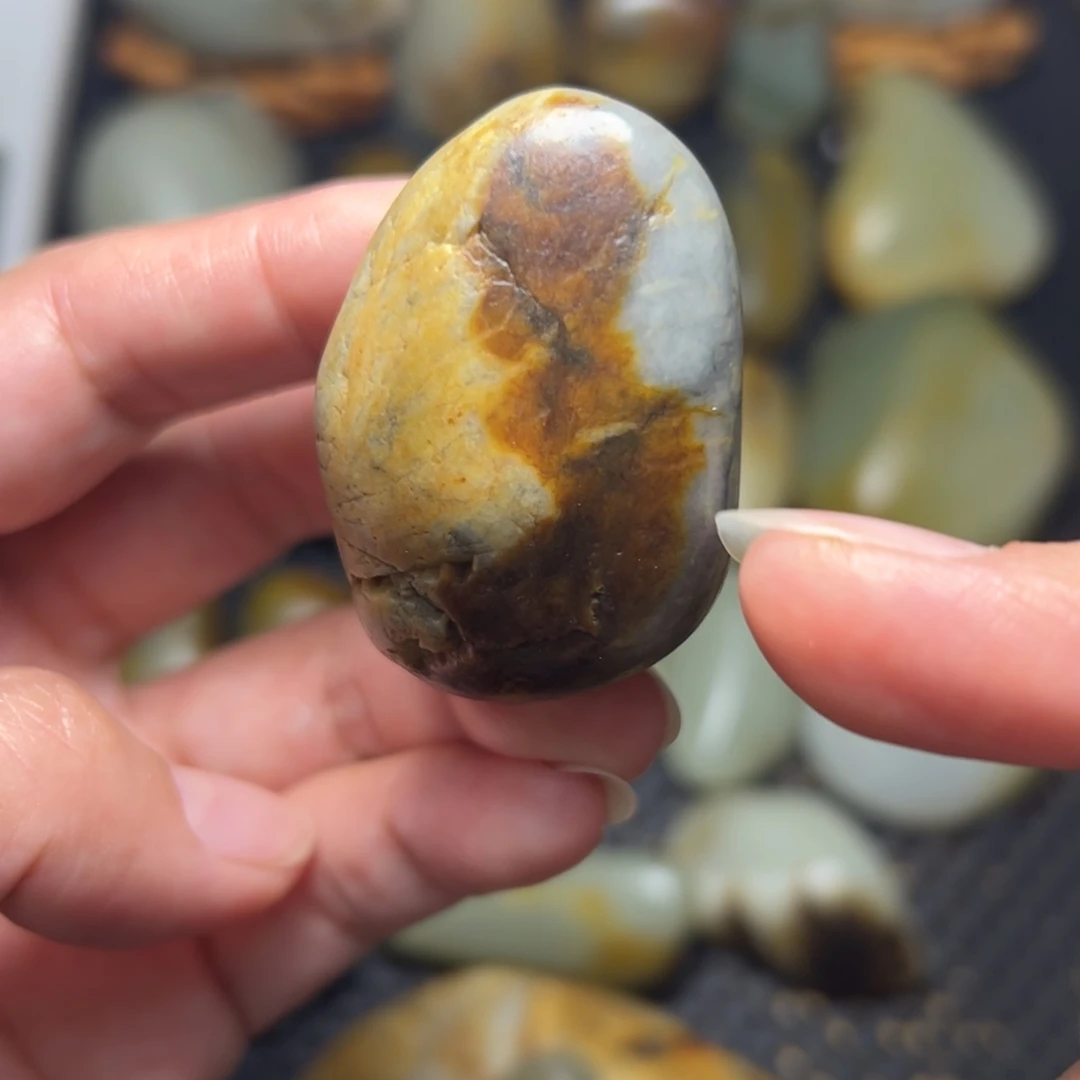 和田玉未镶嵌挂件15