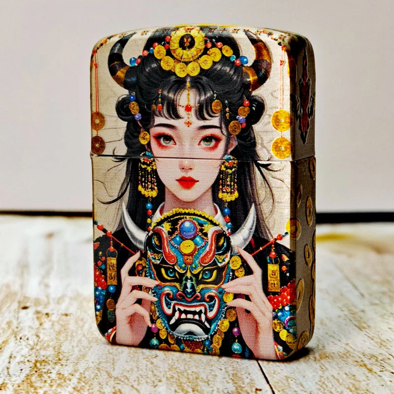 ZIPPO打火机正版1941包银古法烫金扎基拉姆 女财神男士送礼DYJ1