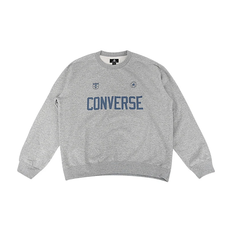 Converse匡威春男款圆领针织卫衣宽松套头衫10028409-A02