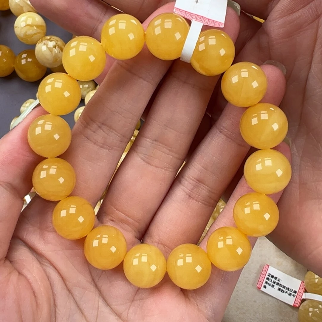 未镶嵌琥珀手链20.5焦皮