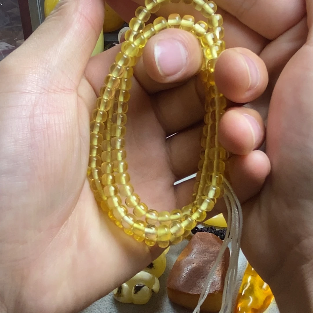 琥珀未镶嵌裸石蜜蜡