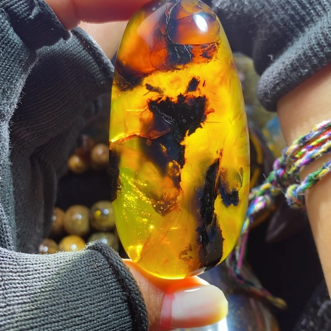 琥珀未镶嵌裸石珀