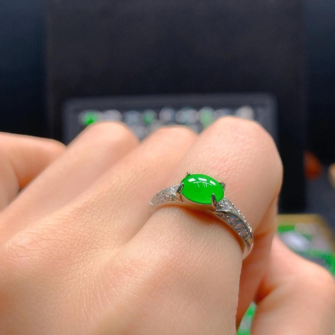 未镶嵌戒指翡翠天然翡翠