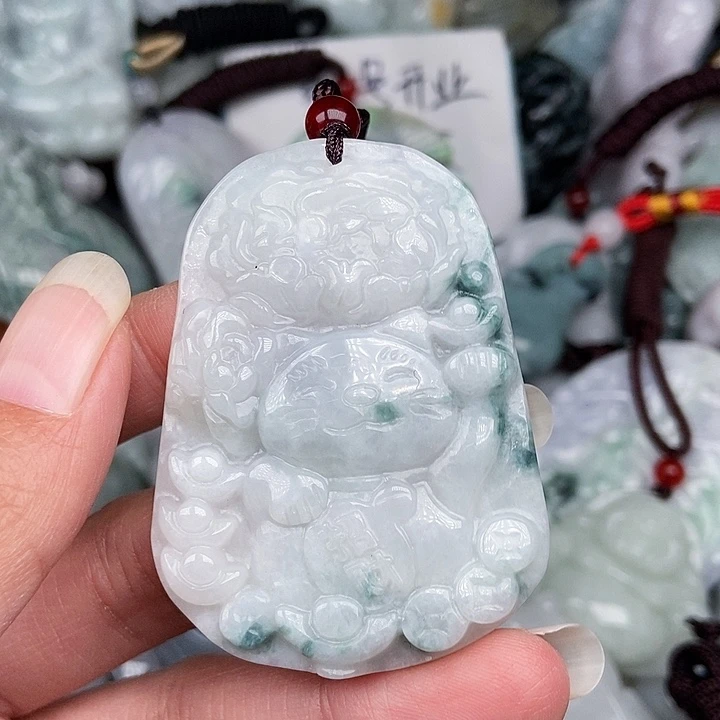 颈饰未镶嵌翡翠翡翠