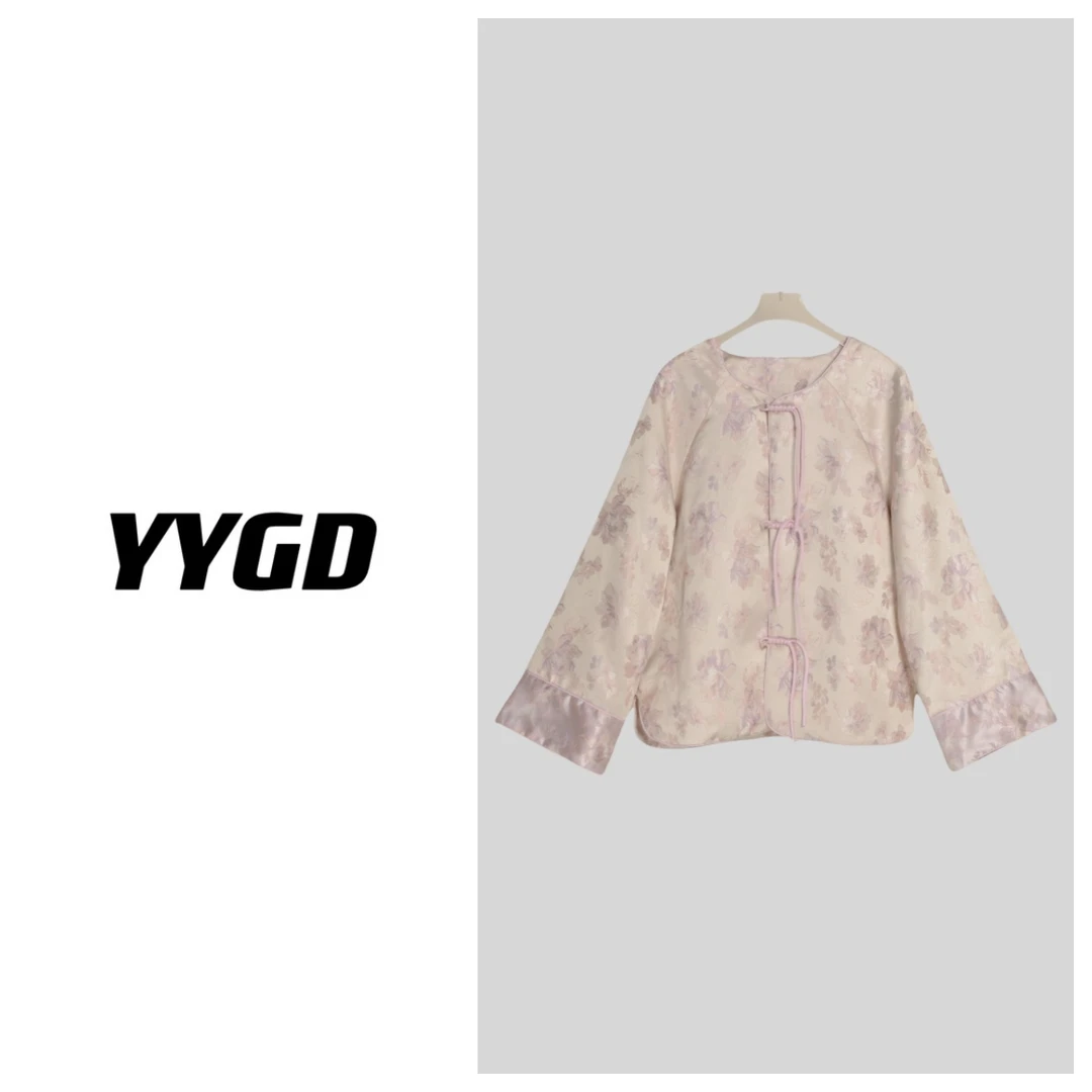 清仓！3-【莹莹家】却道海棠依旧！新中式国风气质休闲女士外套