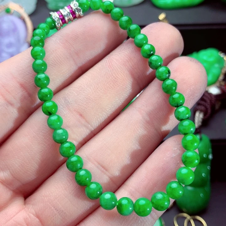 翡翠未镶嵌手链A货