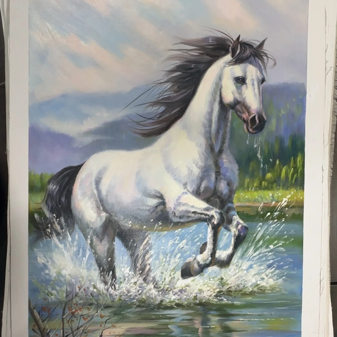 油画加油加油努力加油加油