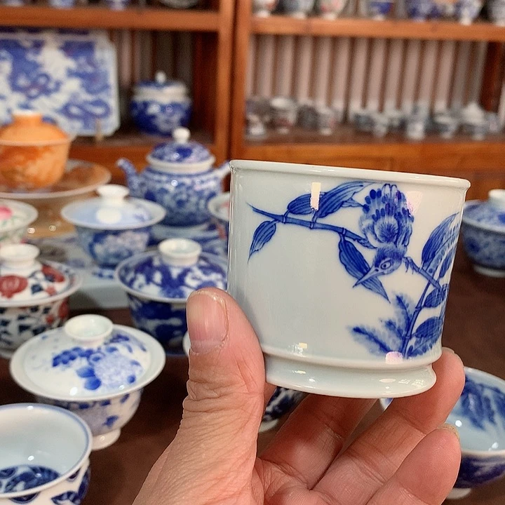 錡镇堂手工手绘杯