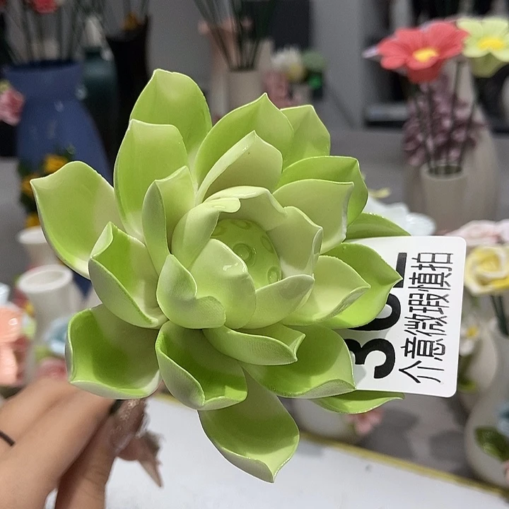 陶瓷纯手工捏花设计